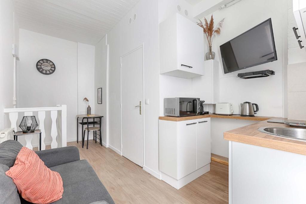 Appartement Souplex Menilmontant Oberkampf - 1