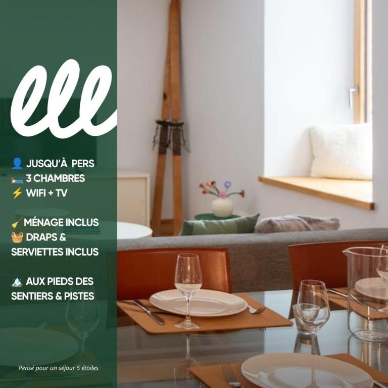 Appartement T4 spacieux avec balcon aux pieds des sentiers avec vue sur les montagnes - Jusqu'à 8 personnes - 1