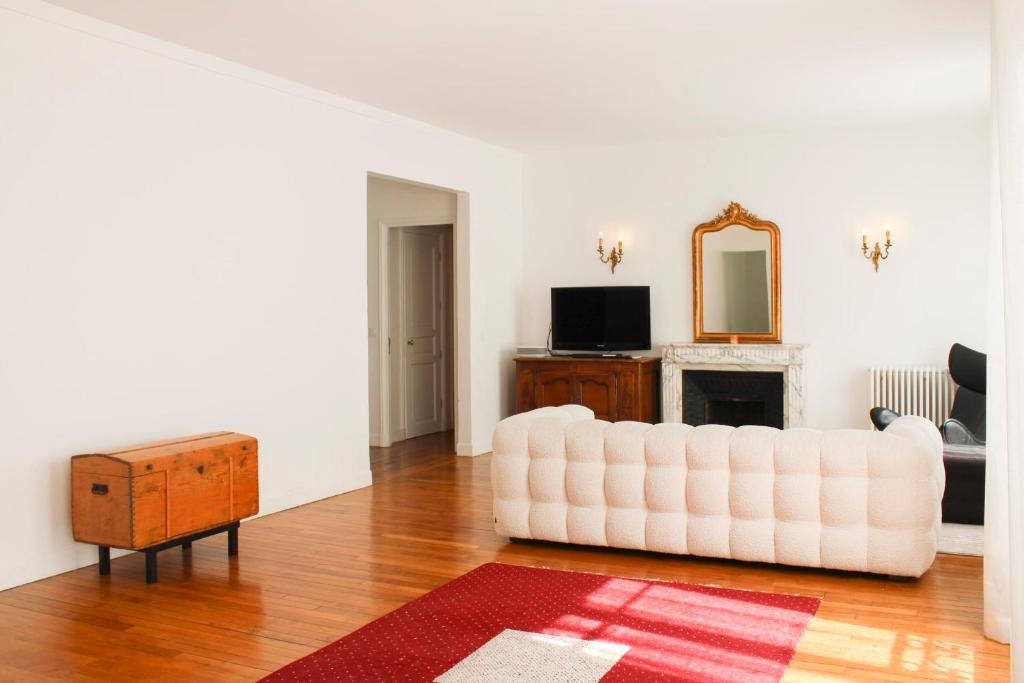 80 m Paris 16 Air-Conditioned Bedroom - 4
