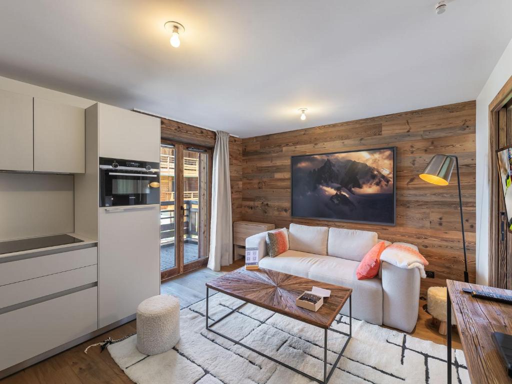 Coquet Appartement à Megève - 3 Pers, Proche Télécabine avec Espace Bien-Être - FR-1-569-80 - 1