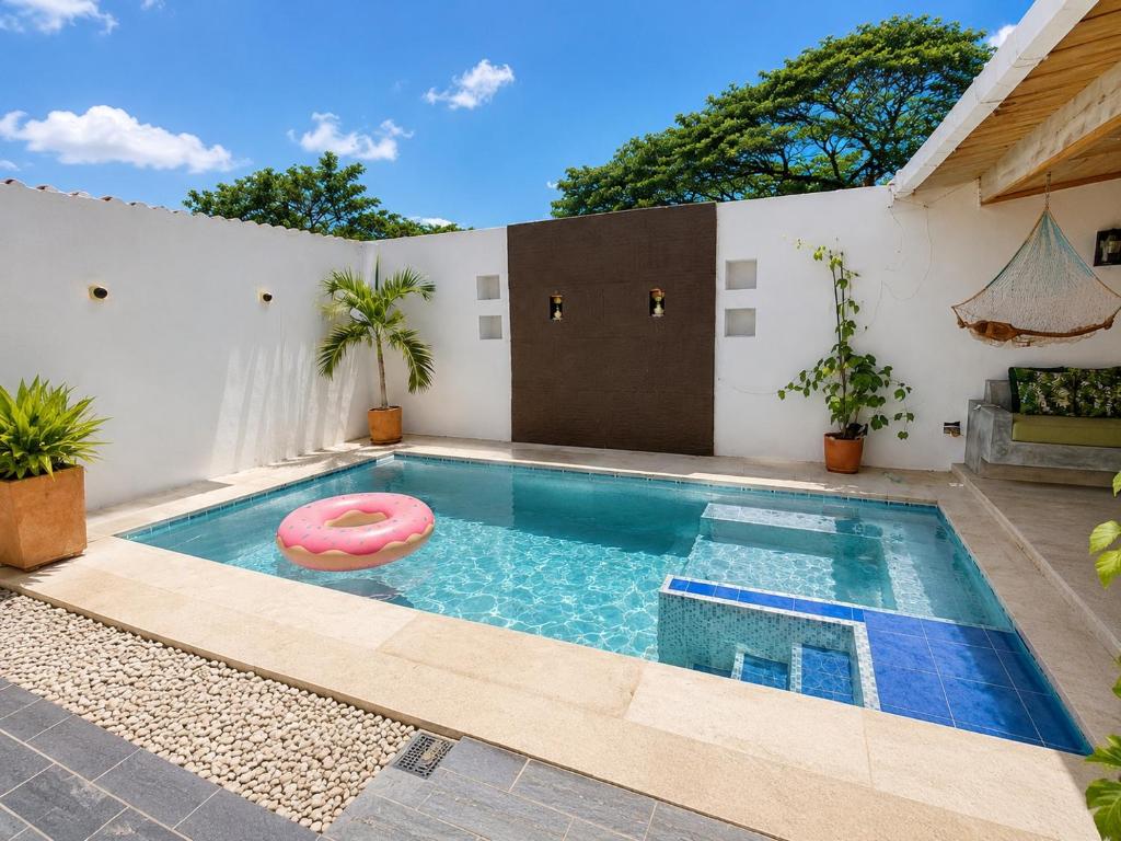 Villa Hanna Aire acondicionado, piscina y descanso - 1