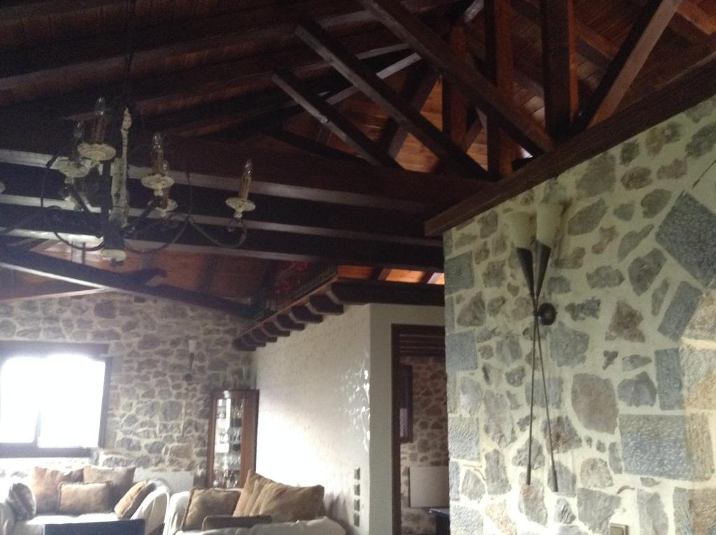 Vargiani Stone Retreat with Fireplace & View