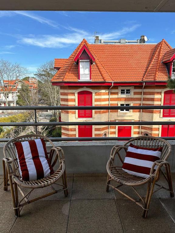 Résidence Louisiane - Arcachon: T3 à deux pas de la plage avec spacieuse terrasse MAE-5221 - 2