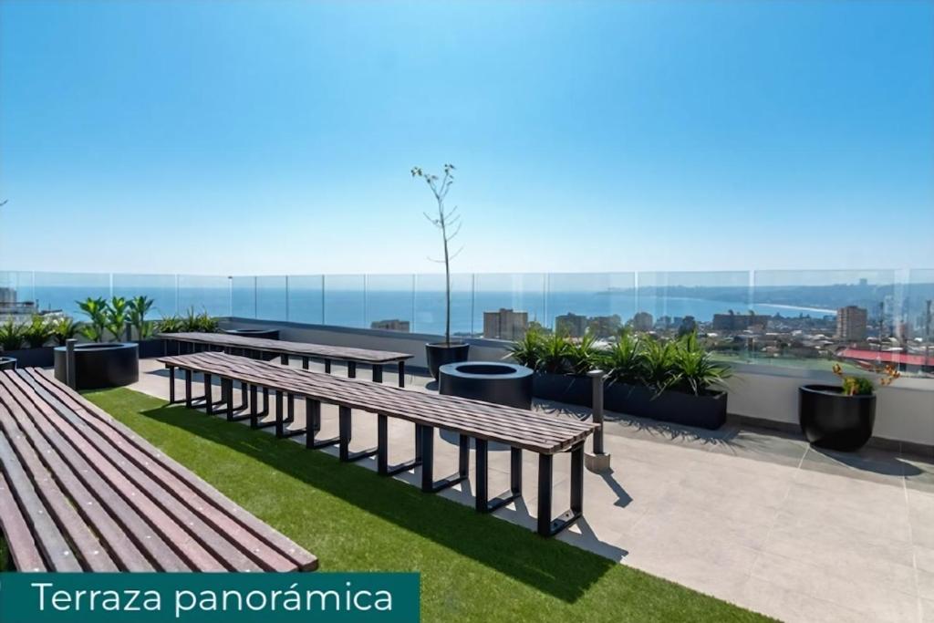 Depto NUEVO en Recreo Vista al Mar ámplia Terraza - 2