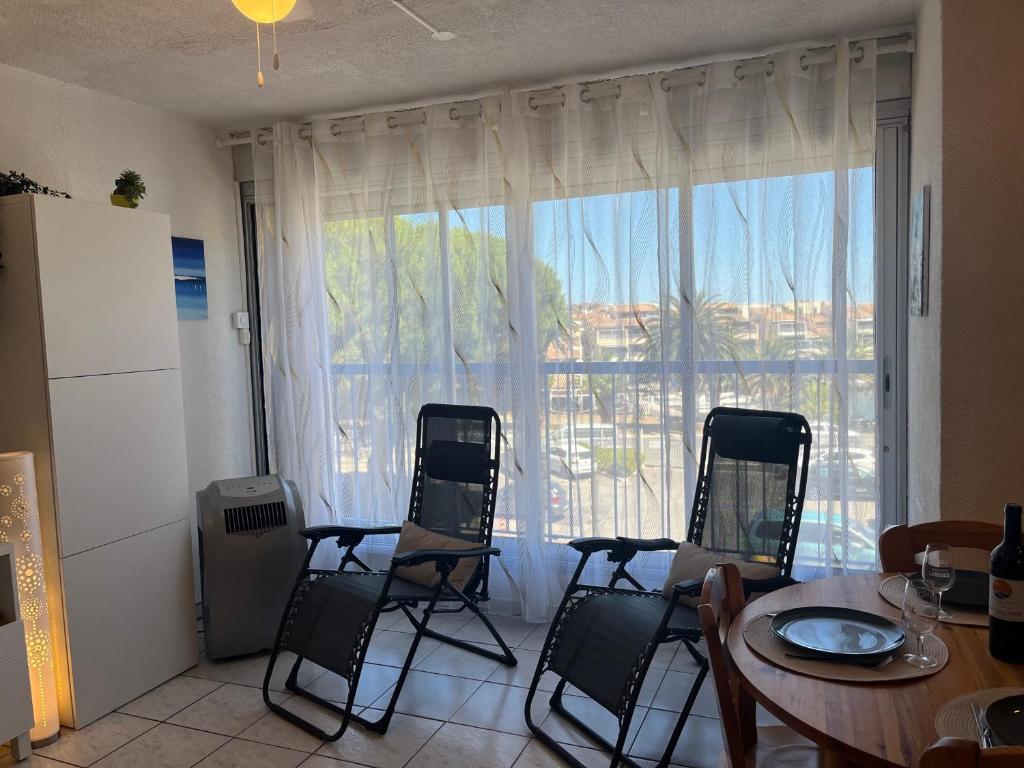 Appartement avec climatisation - 4 pers, vue port - FR-1-796-116 - 3