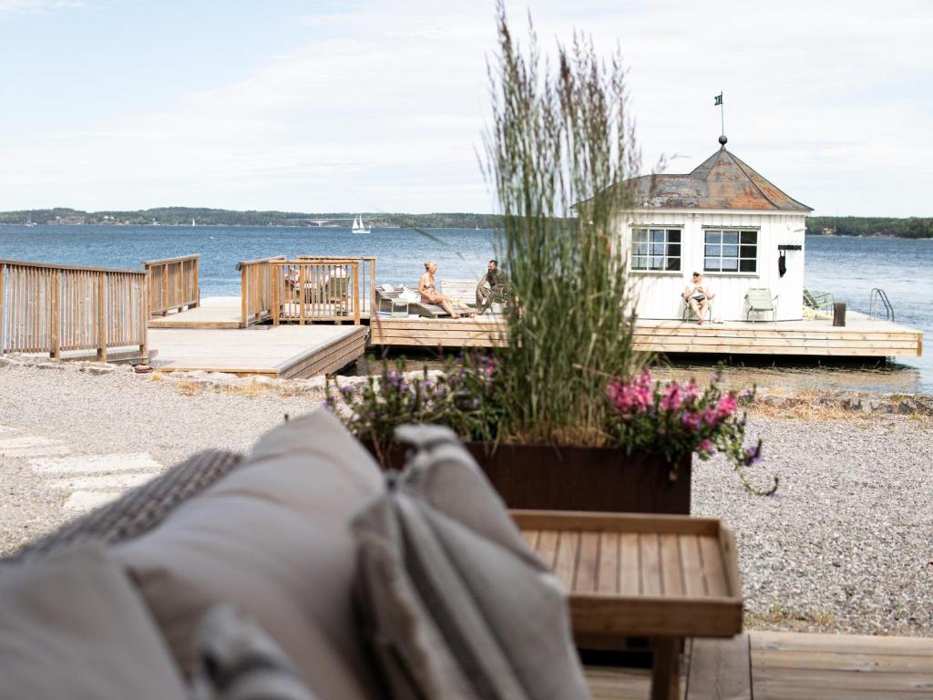 Beach, Var Gard Saltsjobaden in Stockholm