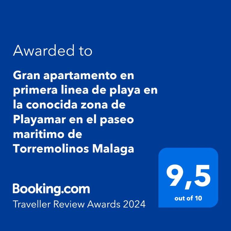 Exclusive beachfront apartment Torremolinos - pool - paddle - tenis - wifi - central aircon - 3