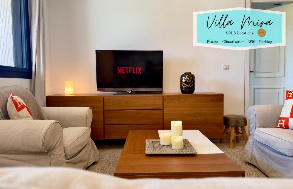 Villa Mira SCLS - Piscine,Clim, Parking, Wifi - 1