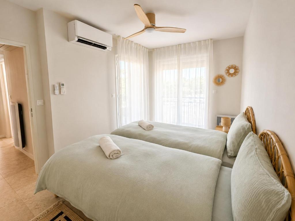 82m2 apartment 6 people terrace air conditioning parking - 4