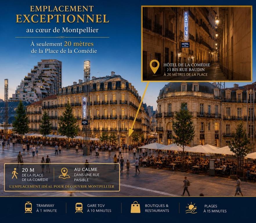 Hotel Comédie - Place De La Comédie Opéra - 4