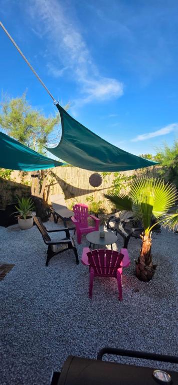 Camping les Dunes Agde plage 50 m - 2