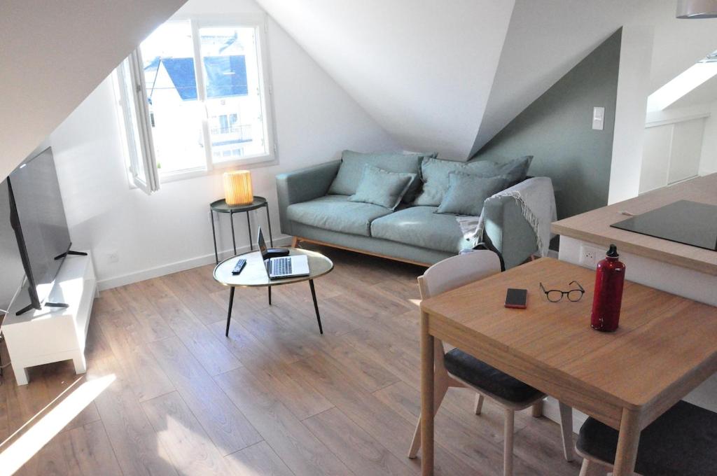 Beautiful 3-room attic apartment, new and fully equipped - 5