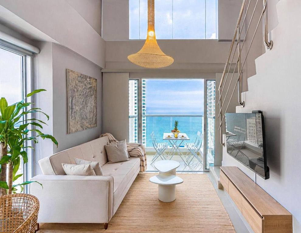 Loft Dúplex con vistas al mar en Bocagrande - 1