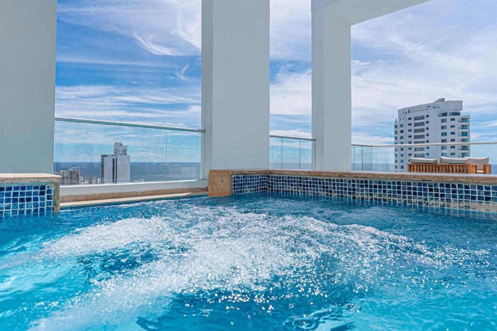 Loft Dúplex con vistas al mar en Bocagrande - 4