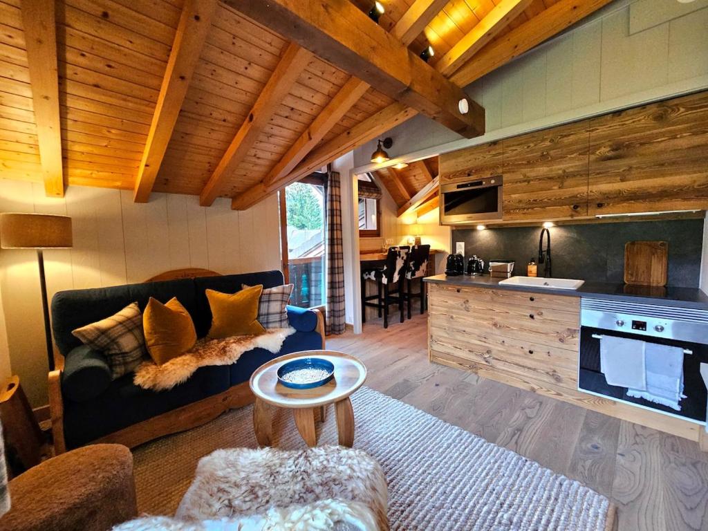 Refuge cocooning 2 personnes au cœur de Samoëns - 1