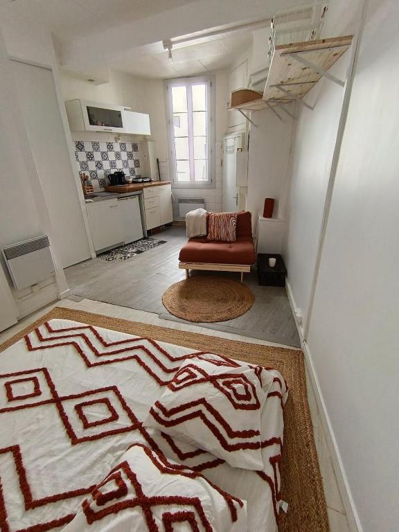 Studio rénové climatisé hyper centre montpellier - 1