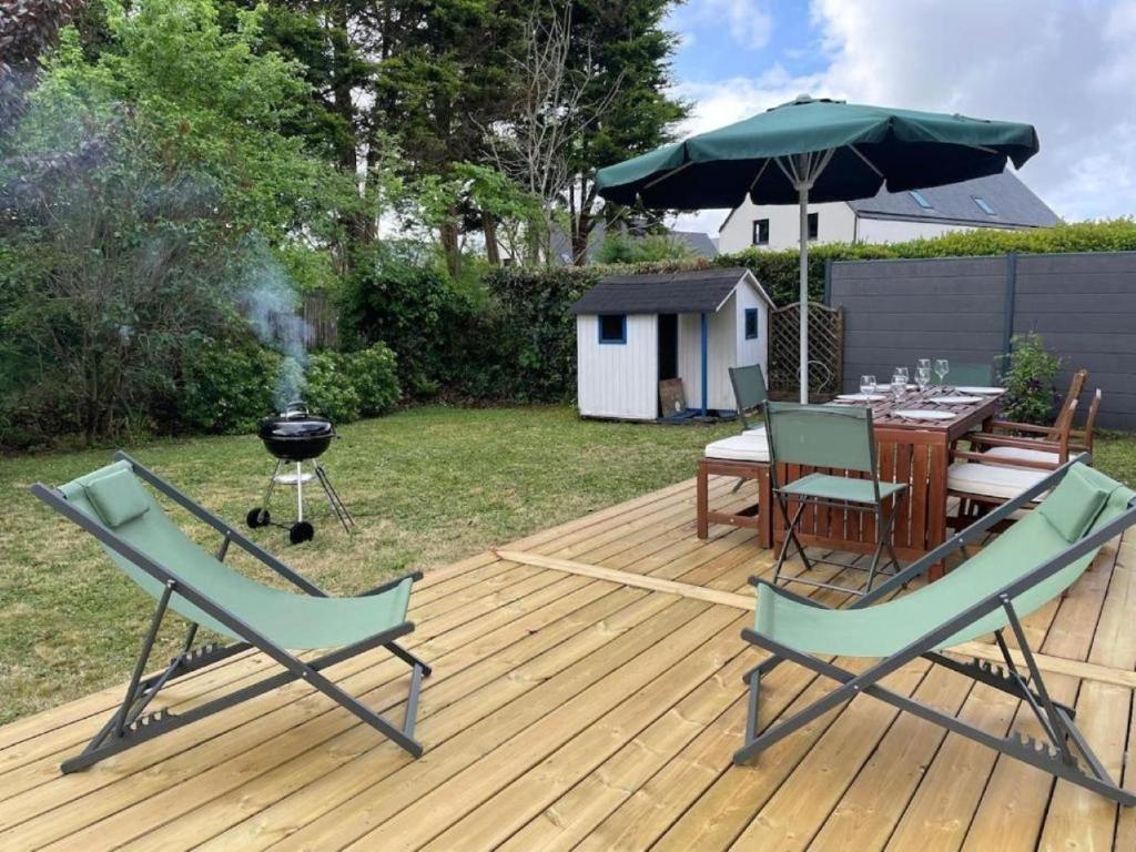 Charming house for 8, near beach & Carnac stones - 1