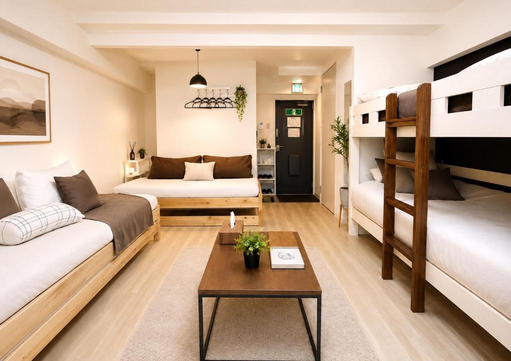 SUNRISE APT ワンちゃんといっしょにご宿泊可能 新大阪駅から徒歩5分観光都市へのアクセス抜群Simply Guest Room Shin-Osaka