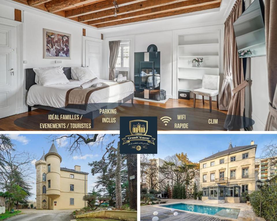 Suite Jacobins by Château GrandClément - Charme haussmannien, 4 chambres, Parc - Parking - Wifi - Piscine - à 10 min de Lyon - 1