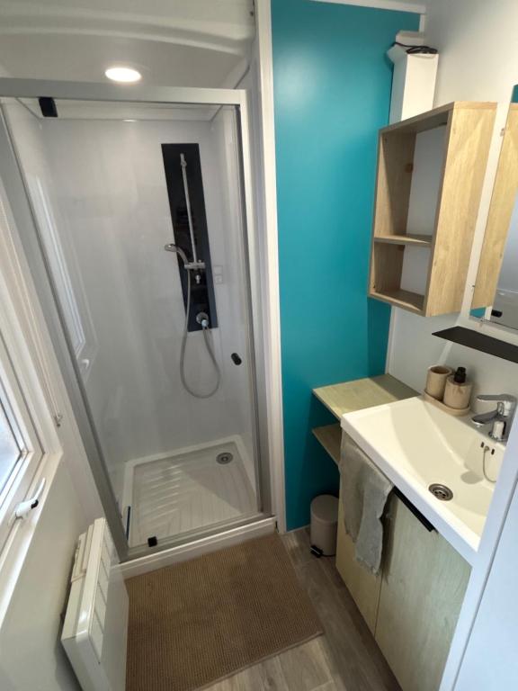 Mobilhome climatisé Seignosse - 3 chambres- 7 personnes - Camping les Oyats - 800m de la plage - 3