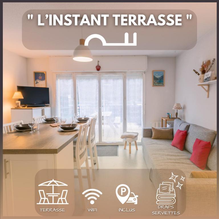 L'INSTANT TERRASSE 1 chambre - Parking privé - 1