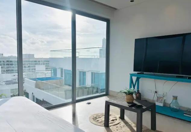 Apartamento con piscina, Morros Cartagena vista al mar y aire acondicionado 3 habitaciones - 1