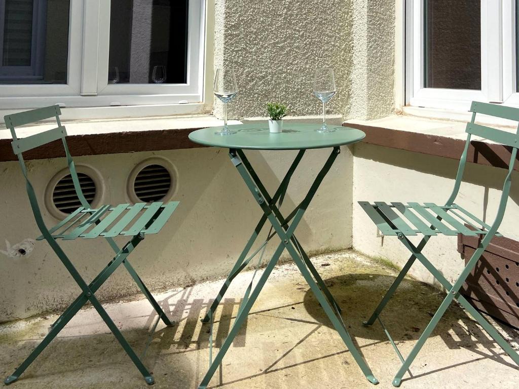 Le cocon, centre Reims, Climatisation, Terrasse - 4