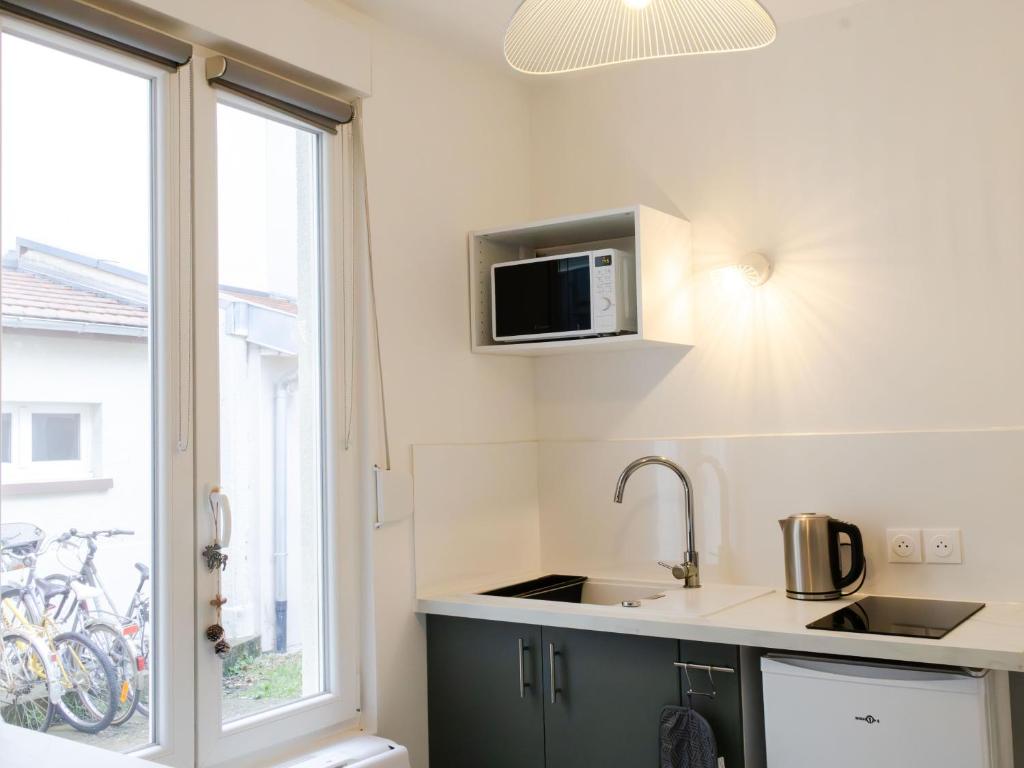 Le cocon, centre Reims, Climatisation, Terrasse - 5