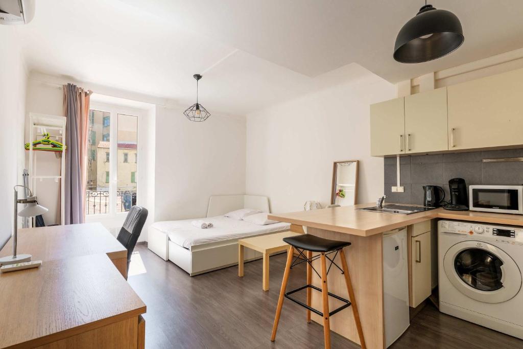Lovely Studio Cosy Clim 100m Promenade Paillon - 1