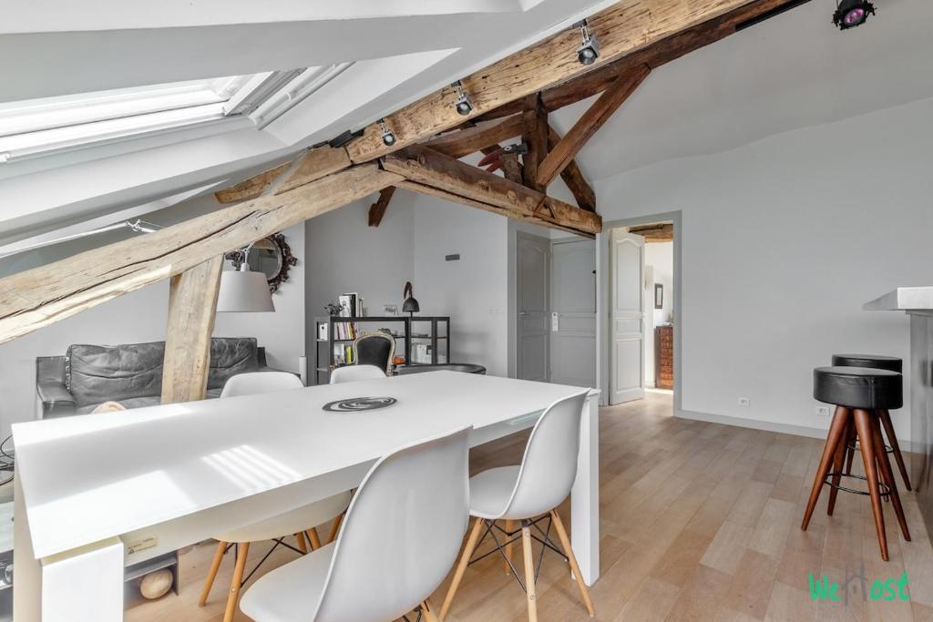 Duplex Marais - 2 Chambres, 5 Lignes Métro - 5