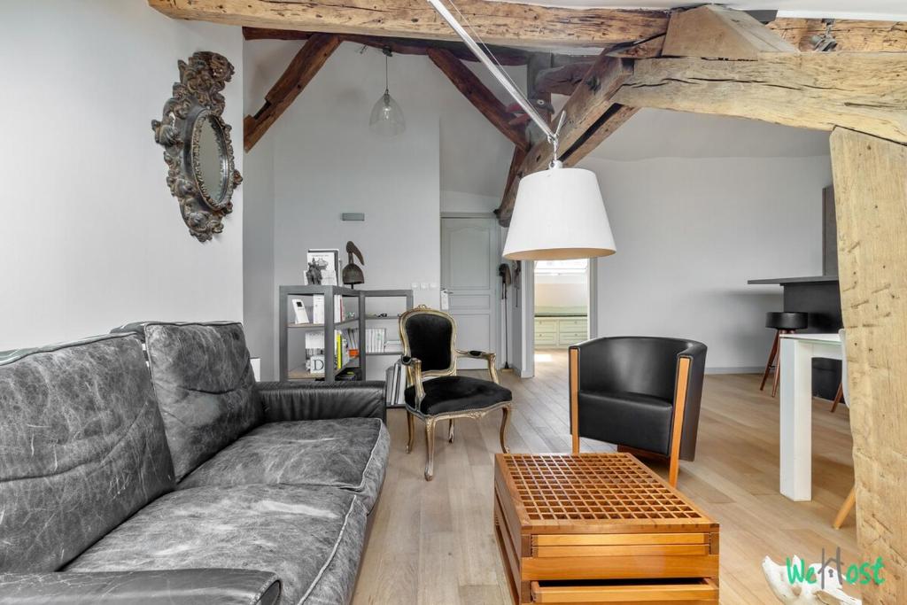 Duplex Marais - 2 Chambres, 5 Lignes Métro - 1