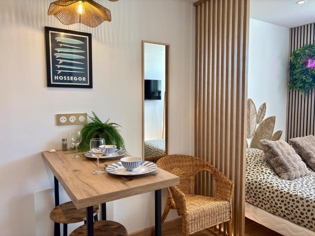 La Nord - Studio neuf Wifi & Parking privé 20M Océan - front de mer - 4
