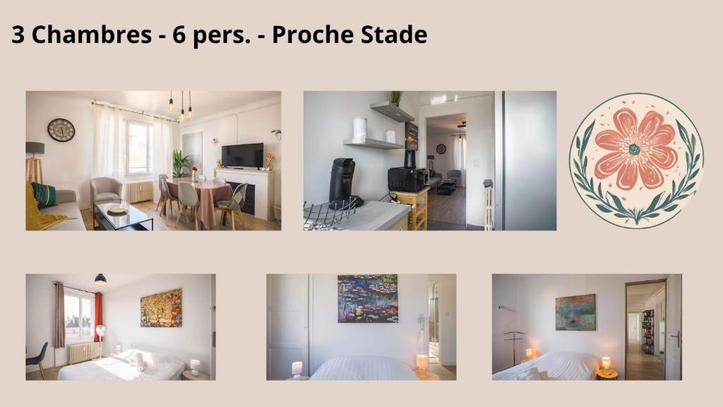 Le May Flower - 3 Chambres - Proche Centre-Ville - 2