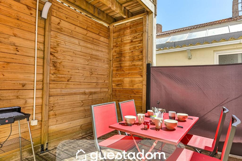 Le Remblai - 50m de la plage - Terrasse - 1