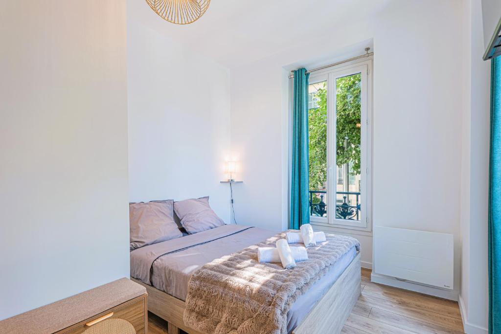 5 people, 4 beds - Heart of Nice Gambetta - Renovated - Air Conditionning - 4