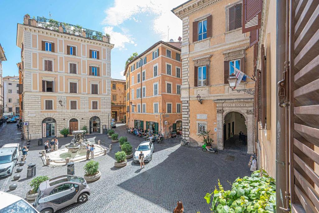 Palazzo Costaguti luxury and terrace up to 6 - 2