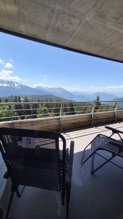 Vue spectaculaire, Appartement T3 pied des pistes, terrasse, parking, 6 pers - 3