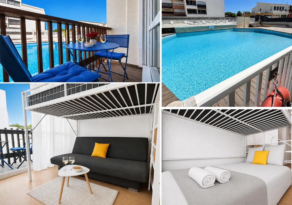 Studio cosy rénové à Agde avec piscine - 2