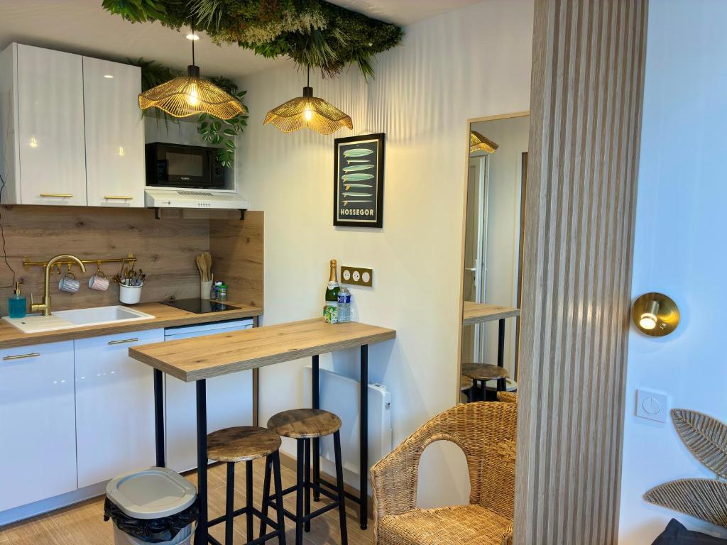 La Nord - Studio neuf Wifi & Parking privé 20M Océan - front de mer - 5