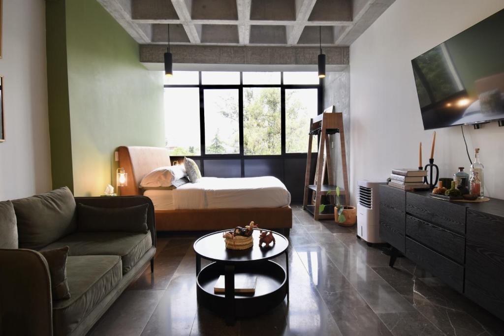 Loft with Urban View · Walk Everywhere Roma Norte - 2