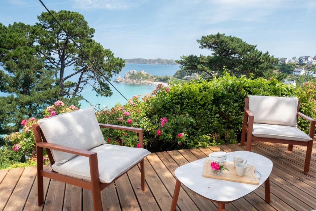 Superbe villa à 5 minutes de la plage de Trestrignel - 1