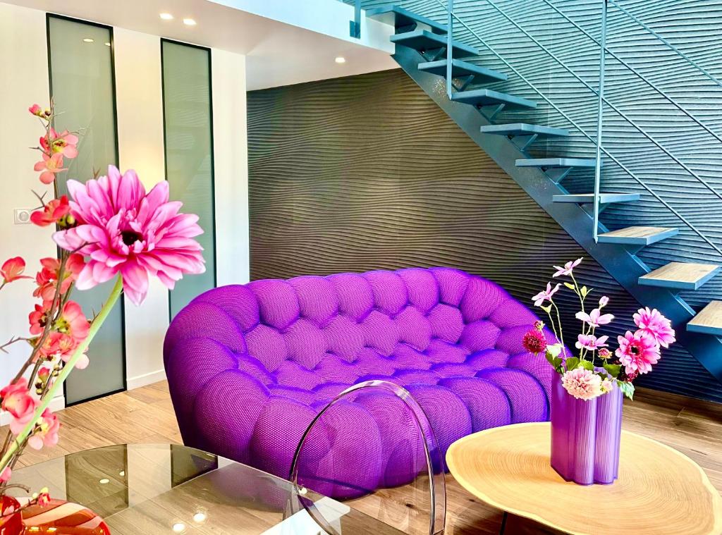 Duplex en plein cœur de Cannes - 5 min walk to Croisette and Palais - ROYALPINKCANNES - 1