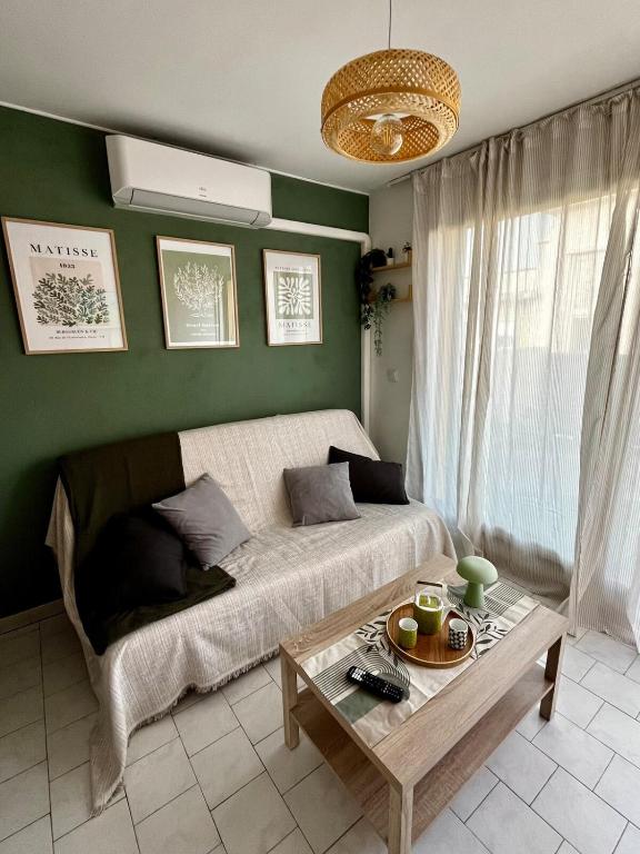 Studio climatisé proche du centre - 1 chambre - 5
