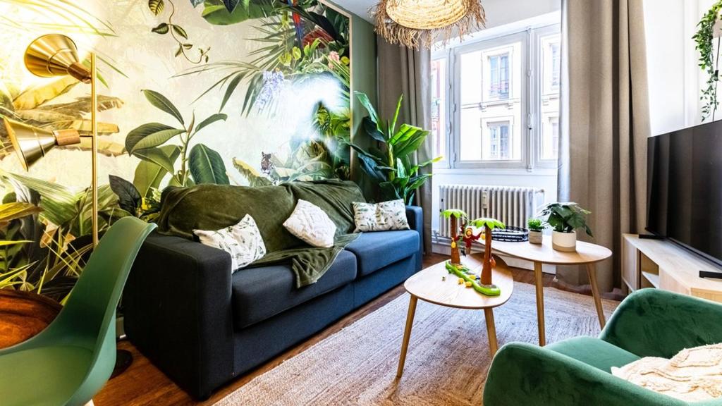 Jungl'Appart 2 chambres gare et centre - Garage inclus - 4