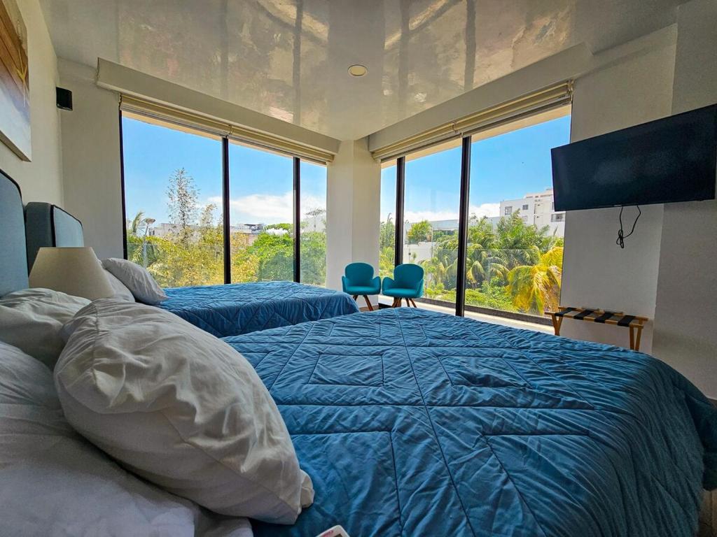 Macondo 1BR Rooftop Pool, Parking & Wi-Fi - 2