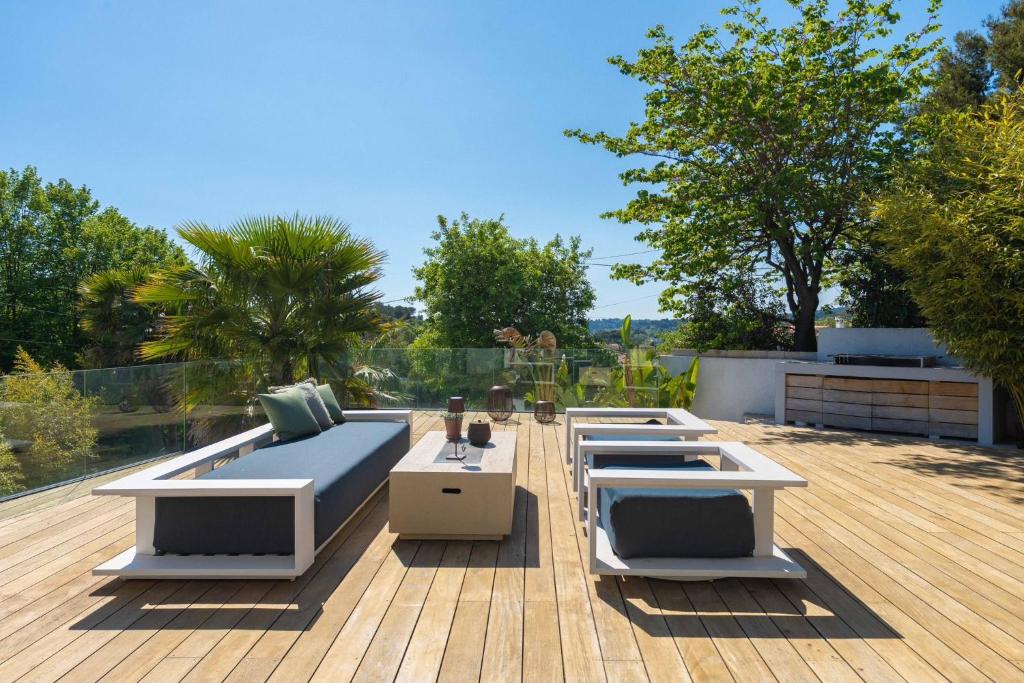 Villa d'architectes avec piscine à Marseille - 3