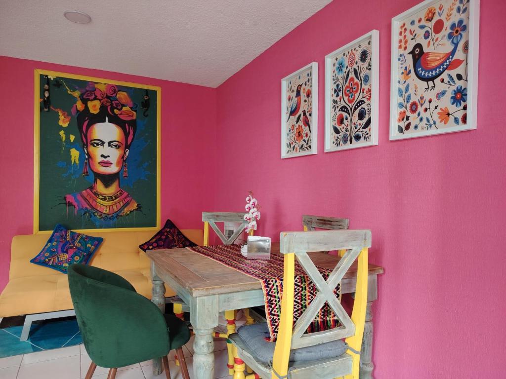 Depa de Frida frente al Aeropuerto 2 habitaciones - 5