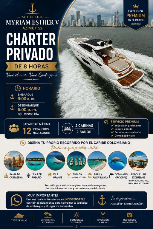 Yate de Lujo Azimut 52 Cartagena - 2