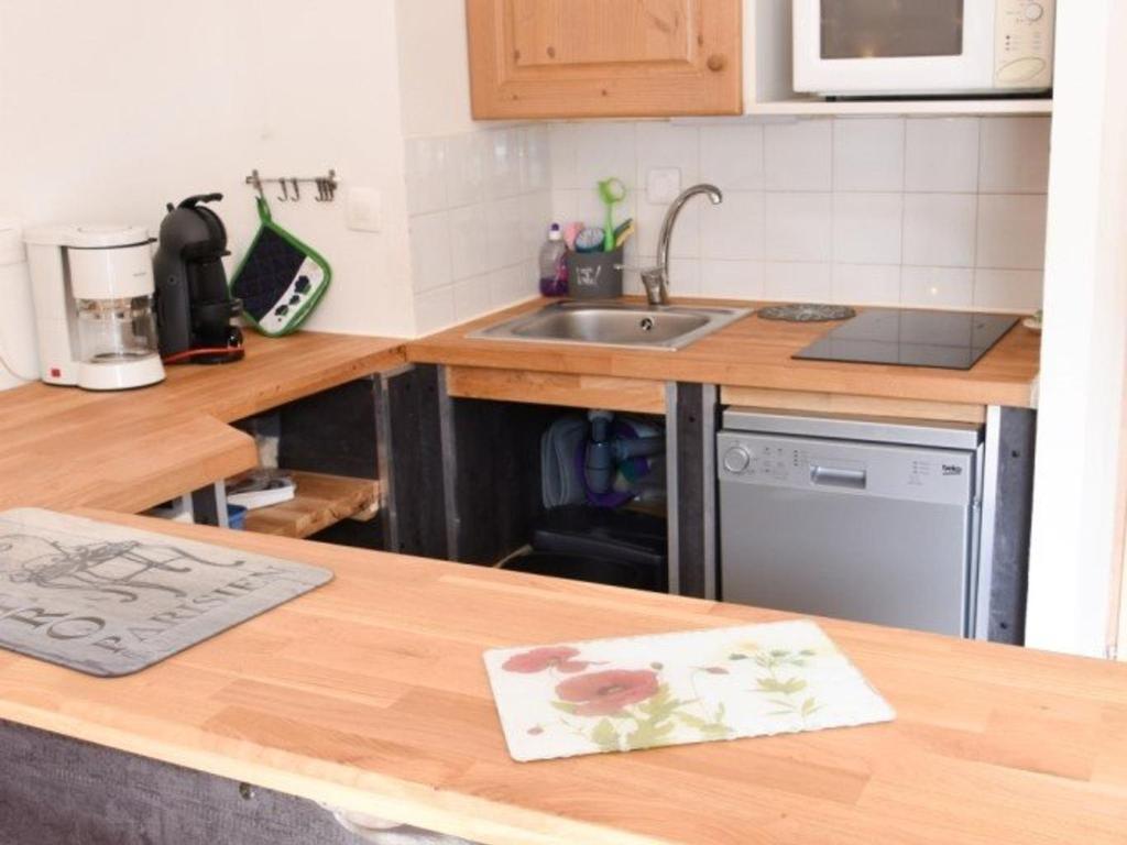 Studio vue pistes à Montgenèvre - 4 pers. - FR-1-266-325 - 4