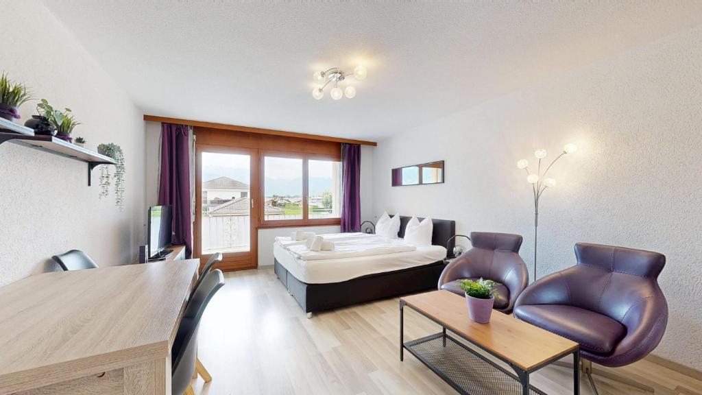 Bright studio in Saillon, a few steps from Les Bains - 2